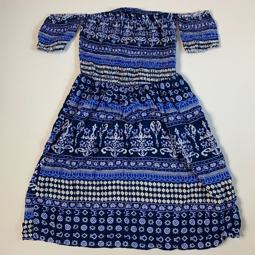 Indie XO Off the Shoulder Skater Dress